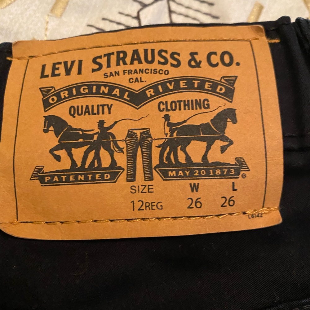 Boys Levi’s Black Pants
